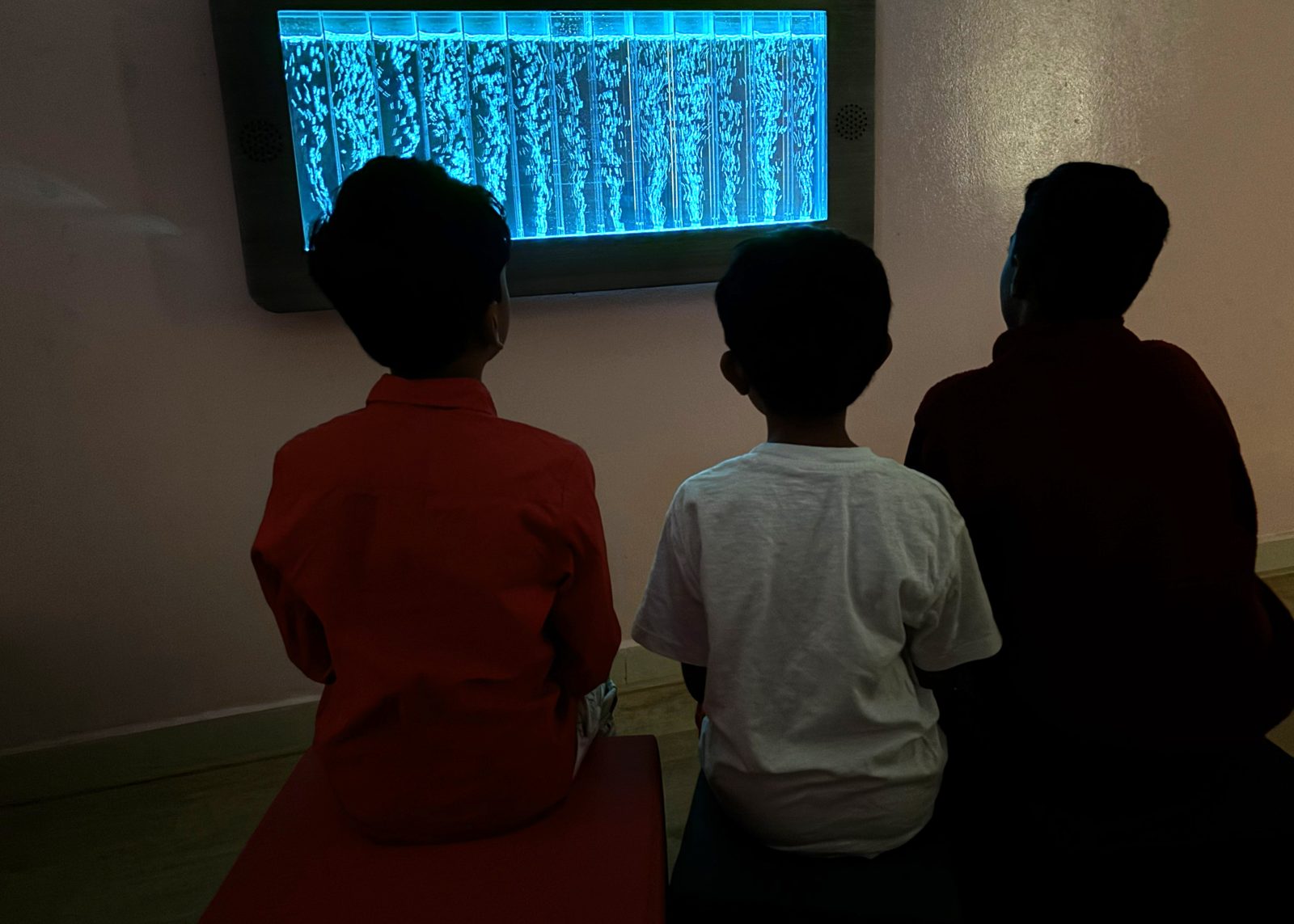 Children in a calm sensory room